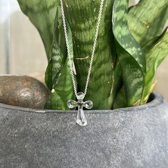 Tiffany Elsa Peretti cross necklace - Picture 10 of 14